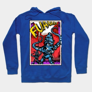 Invasion of the tentacle robots in colors! Hoodie